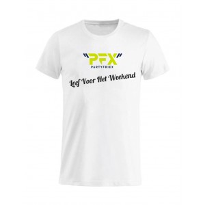 T-shirt PartyfrieX Leef Voor Het Weekend